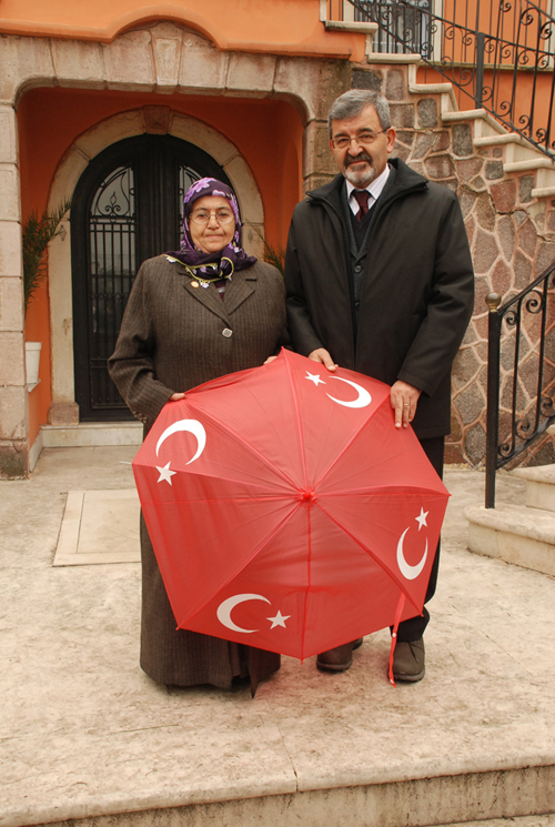 Şehit Aileleri Köşkü ziyaret etti